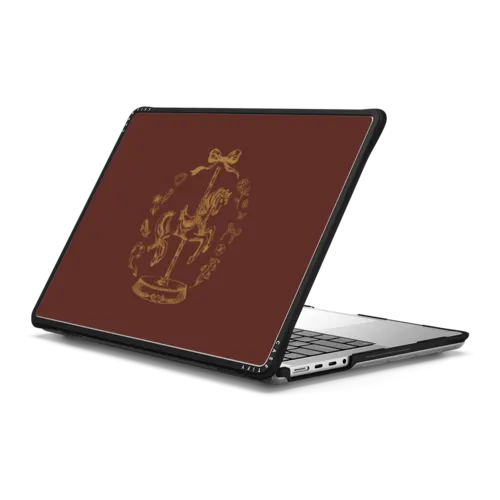 The Royal Carousel | MacBook Pro 14-inch (M1 - M5) / MacBook Impact Case / Black | Image 1