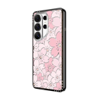 Pink Sakura Bloom | Galaxy S26 Ultra / Compact Magnetic Case / Black | Image 2
