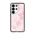 Pink Sakura Bloom | Galaxy S26 Ultra / Compact Magnetic Case / Black | Image 1