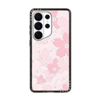 Pink Sakura Bloom | Galaxy S26 Ultra / Compact Magnetic Case / Black | Image 1