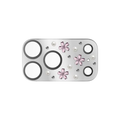 Pink Metallic Sakura | iPhone 17 Pro Max (Lens Protector) / Mirror Camera Lens Protector / Silver | Image 1