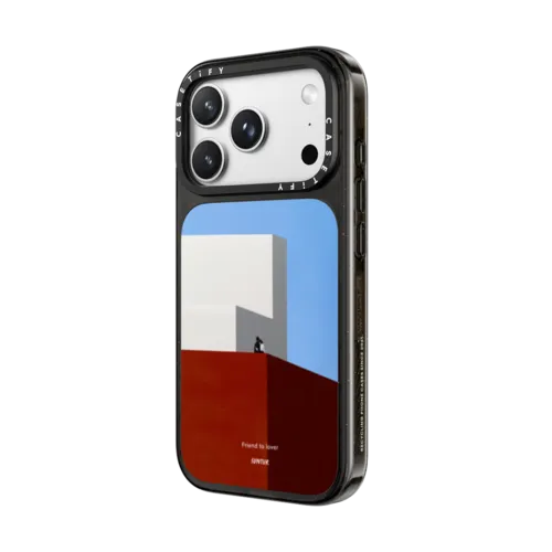 Friend to lover | iPhone 18 Pro Max / Impact Case MagSafe Compatible - Glossy / Glossy Black | Image 2