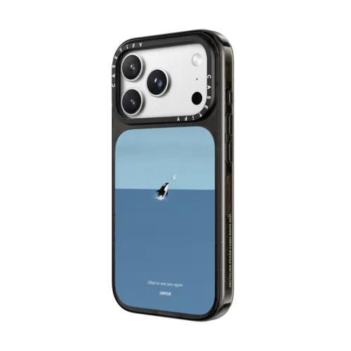 Glad to see you again | iPhone 18 Pro Max / Impact Case MagSafe Compatible - Glossy / Glossy Black | Image 2