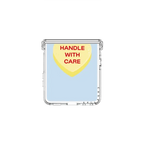 Handle With Care - Blue Me Away | Galaxy Z Flip8 / Impact Clear Magnetic Case / Clear | Image 2