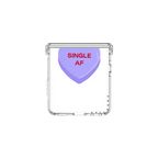 Single AF - Blank Slate | Galaxy Z Flip8 / Impact Clear Magnetic Case / Clear | Image 2