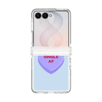 Single AF - Blue Me Away | Galaxy Z Flip8 / Impact Clear Magnetic Case / Clear | Image 1