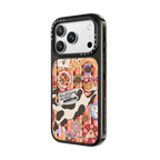 Cats At Breakfast | iPhone 18 Pro Max / Impact Case MagSafe Compatible - Glossy / Glossy Black | Image 2