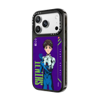 Evangelion Custom Character Case - Shinji Ikari | iPhone 18 Pro Max / Impact Case MagSafe Compatible - Glossy / Glossy Black | Image 2