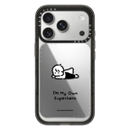 I’m My Own Superhero | Snappy Cardholder Stand / Snappy Mirror Cardholder Stand MagSafe Compatible / Silver | Image 1