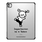 Imperfection as a Talent | iPad Pro 13-inch (M4/M5) / iPad Impact Case / Black | Image 1