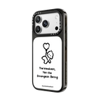 The Weakest, Yet the Strongest Being | iPhone 18 Pro Max / Impact Case MagSafe Compatible - Glossy / Glossy Black | Image 2