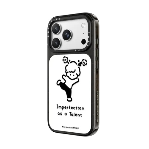 Imperfection as a Talent | iPhone 18 Pro Max / Impact Case MagSafe Compatible - Glossy / Glossy Black | Image 2