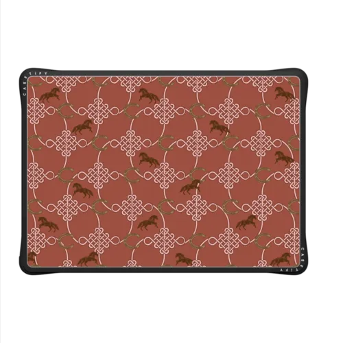 Chinese Knot Manège | MacBook Pro 14-inch (M1 - M5) / MacBook Impact Case / Black | Image 2