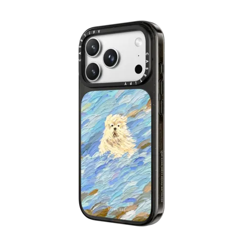 Flow no.12 | iPhone 18 Pro Max / Impact Case MagSafe Compatible - Glossy / Glossy Black | Image 2