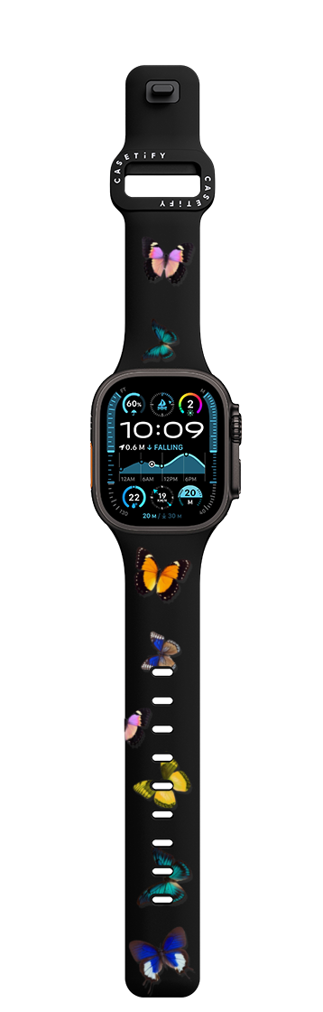 Butterfly Catch | Apple Watch Ultra, Ultra 2 (49mm) / Impact Band / Black | Image 1