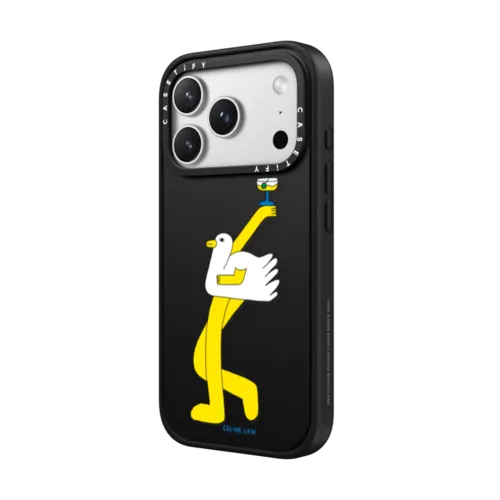 Long Leg Larry | iPhone 17 Pro Max / Impact Case MagSafe Compatible / Matte Black | Image 2
