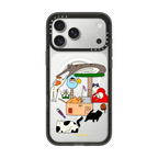 Crazy Cats | iPhone 17 Pro Max / Impact Case MagSafe Compatible / Black | Image 1