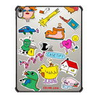 Imagination | iPad Air 13-inch (M2 - M4) / iPad Impact Case / Black | Image 1