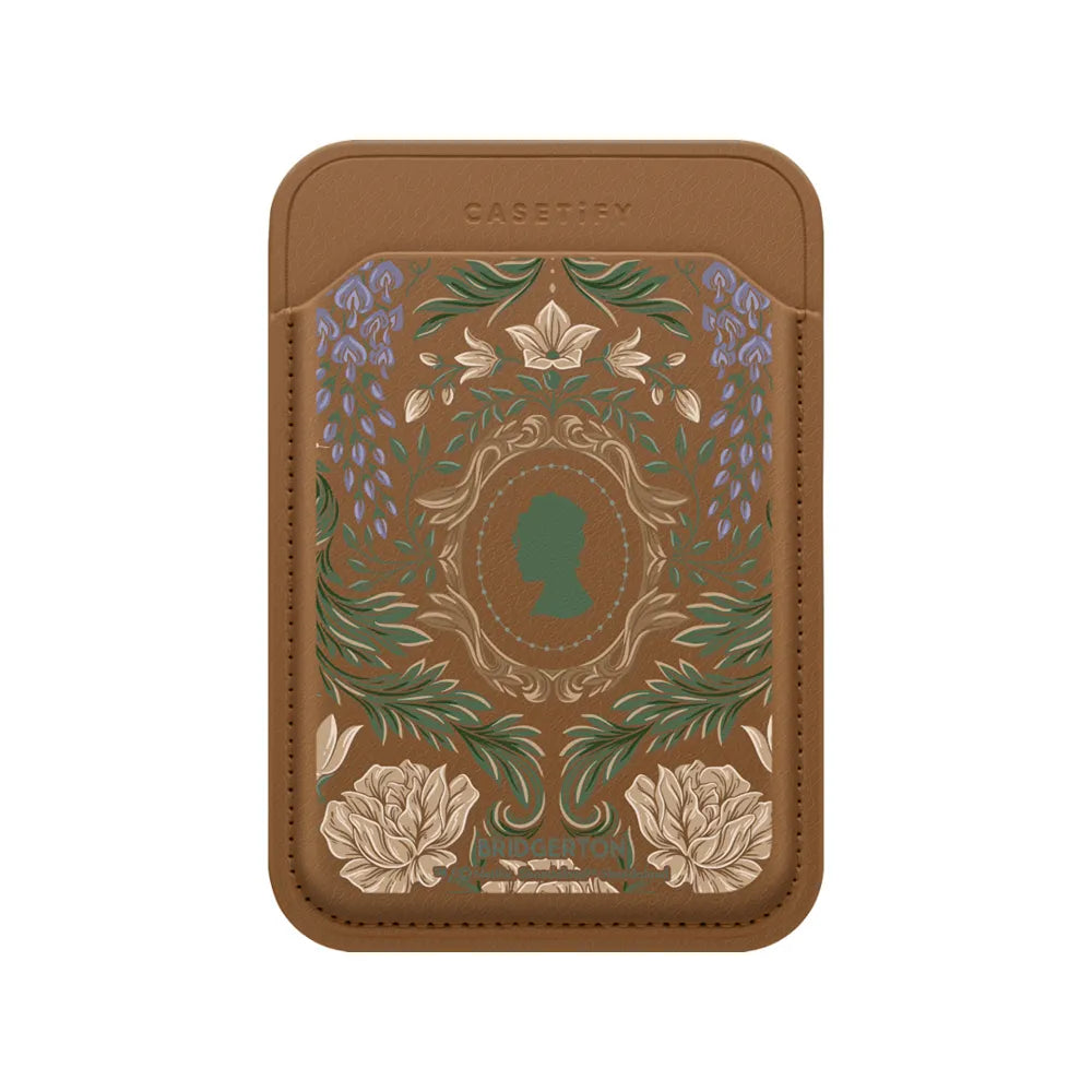 Bridgerton Damask Pattern Snappy Wallet