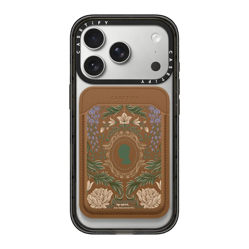 Bridgerton Damask Pattern Snappy Wallet | Image 1
