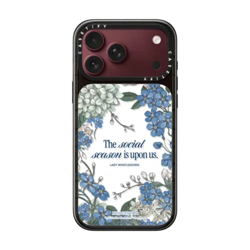 Lady Whistledown Quote Case | iPhone 18 Pro Max / Impact Case MagSafe Compatible - Glossy / Glossy Black | Image 1
