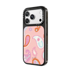 Cowgirl Paisley Pattern | iPhone 18 Pro Max / Impact Case MagSafe Compatible - Glossy / Glossy Black | Image 2