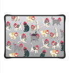 Strawberry Cats | MacBook Pro 14-inch (M1 - M5) / MacBook Impact Case / Black | Image 2