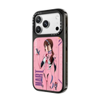 Evangelion Custom Character Case - Mari Makinami Illustrious | iPhone 18 Pro Max / Impact Case MagSafe Compatible - Glossy / Glossy Black | Image 2