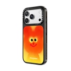 Soft Bear Blood Orange | iPhone 18 Pro Max / Impact Case MagSafe Compatible - Glossy / Glossy Black | Image 2