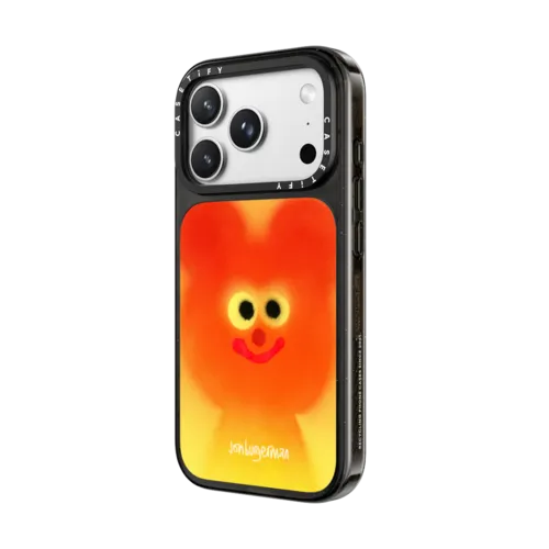 Soft Bear Blood Orange | iPhone 18 Pro Max / Impact Case MagSafe Compatible - Glossy / Glossy Black | Image 2