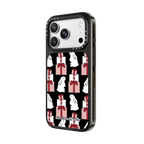 Little Bunnies with Present Case | iPhone 18 Pro Max / Impact Case MagSafe Compatible - Glossy / Glossy Black | Image 2