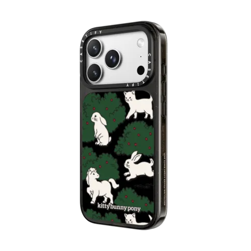 Kittybunnypony Grove Case | iPhone 18 Pro Max / Impact Case MagSafe Compatible - Glossy / Glossy Black | Image 2