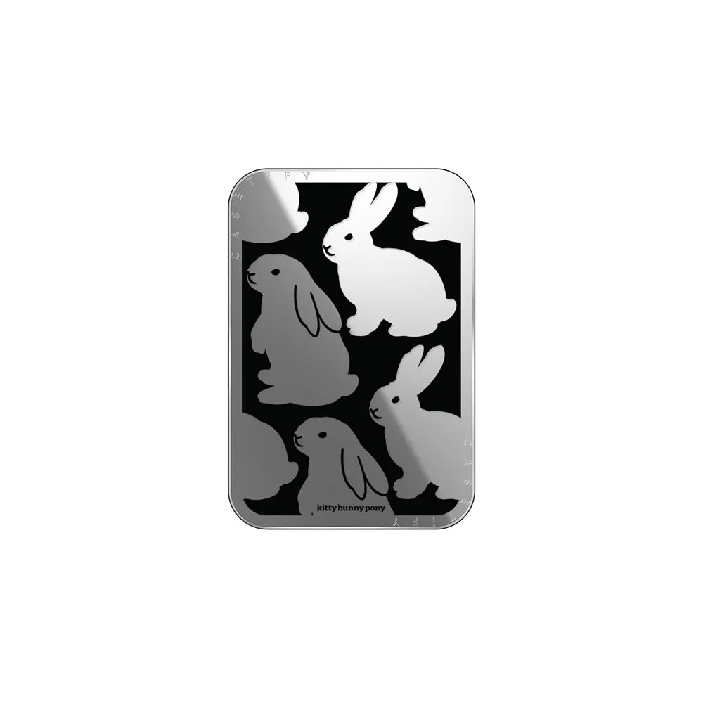 Little Black Bunnies Snappy Cardholder Stand