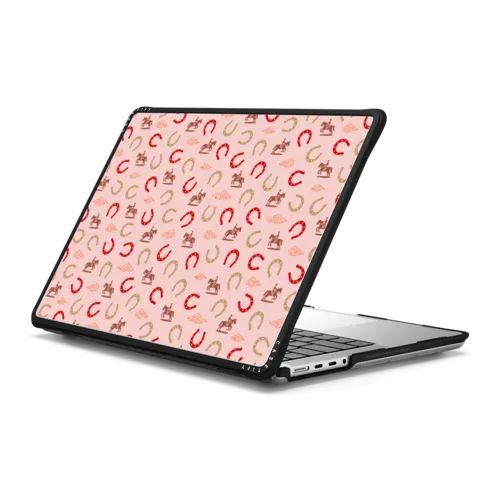 Lucky Horse | MacBook Pro 14-inch (M1 - M5) / MacBook Impact Case / Black | Image 1