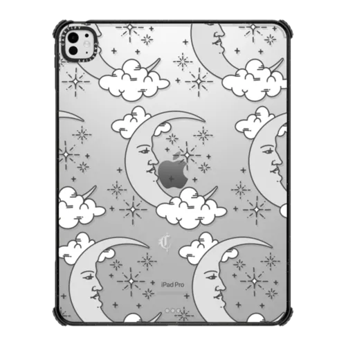 Dreaming Moon | iPad Pro 13-inch (M4/M5) / iPad Impact Case / Black | Image 1
