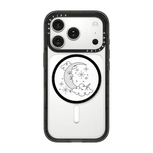 Dreaming Moon | Snappy Grip Stand / Snappy Grip Stand MagSafe Compatible / Black | Image 1