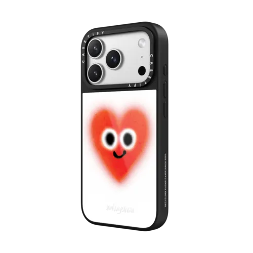 Soft Heart | iPhone 17 Pro Max / Glaze Case MagSafe Compatible / Black | Image 2