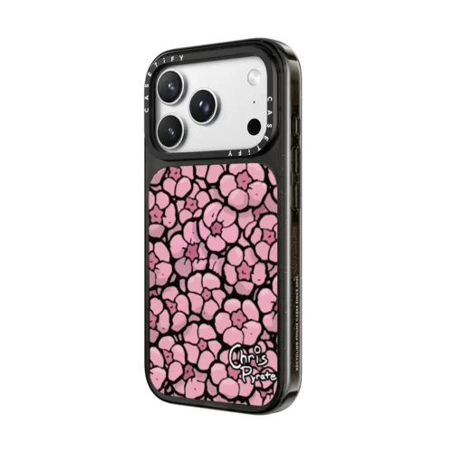Cherry Blossoms | iPhone 18 Pro Max / Impact Case MagSafe Compatible - Glossy / Glossy Black | Image 2