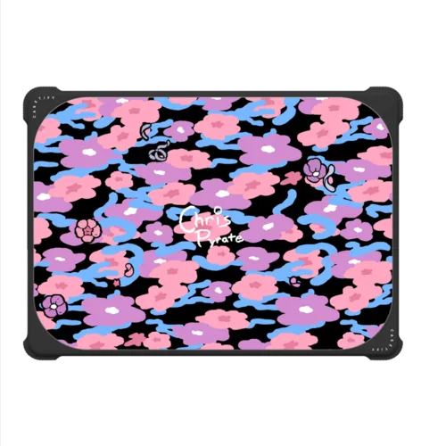 Camo Flowers | MacBook Pro 14-inch (M1 - M5) / MacBook Bounce Case / Black | Image 2