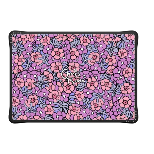 Pyrate’s Flowers | MacBook Pro 14-inch (M1 - M5) / MacBook Impact Case / Black | Image 2