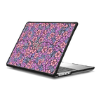 Pyrate’s Flowers | MacBook Pro 14-inch (M1 - M5) / MacBook Impact Case / Black | Image 1