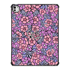 Pyrate’s Flowers | iPad Pro 13-inch (M4/M5) / iPad Impact Case / Black | Image 1