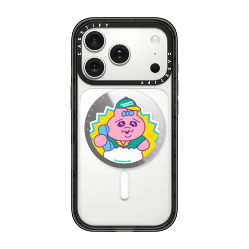 OPANCHU USAGI DELIVERY SNAPPY GRIP STAND | Snappy Grip Stand / Snappy Mirror Grip Stand MagSafe Compatible / Silver | Image 1