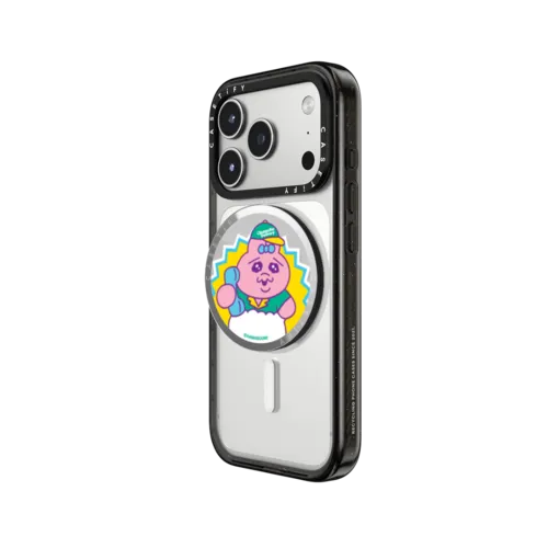 OPANCHU USAGI DELIVERY SNAPPY GRIP STAND | Snappy Grip Stand / Snappy Mirror Grip Stand MagSafe Compatible / Silver | Image 2