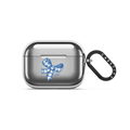 Gingham Bows | AirPods Pro 3 / Earbuds Mirror Case / Silver | Image 1