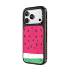 Watermelon | iPhone 18 Pro Max / Impact Case MagSafe Compatible - Glossy / Glossy Black | Image 2
