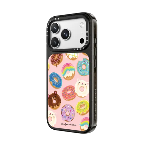 Donuts | iPhone 18 Pro Max / Impact Case MagSafe Compatible - Glossy / Glossy Black | Image 2