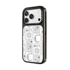 Celestial Stamps | iPhone 18 Pro Max / Impact Case MagSafe Compatible - Glossy / Glossy Black | Image 2