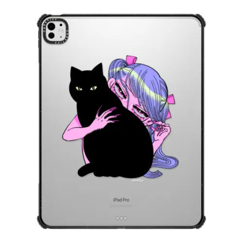MY PRECIOUS MONSTER | iPad Pro 13-inch (M4/M5) / iPad Impact Case / Black | Image 1