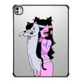 LIVE FOR MY CAT | iPad Pro 13-inch (M4/M5) / iPad Impact Case / Black | Image 1